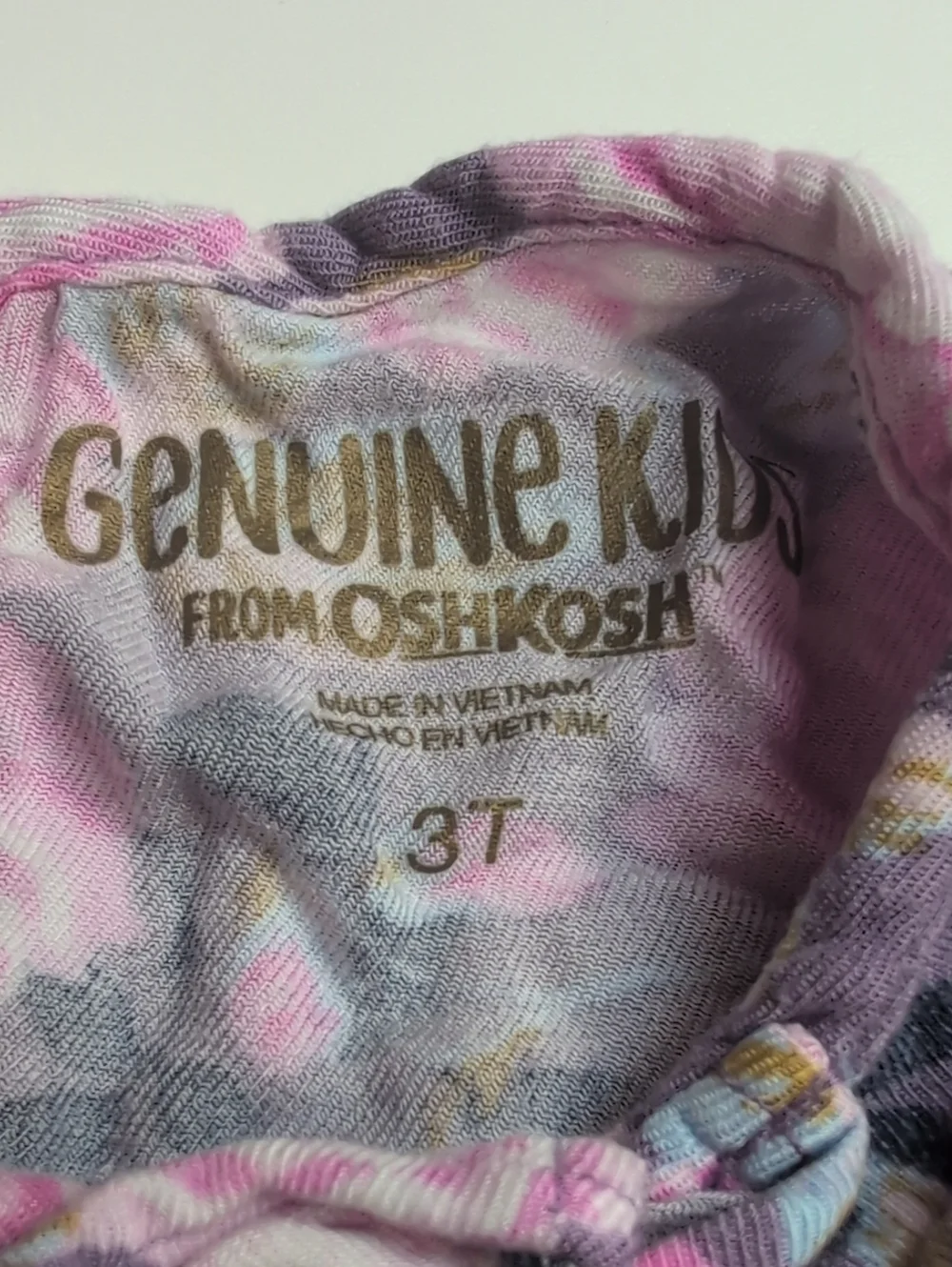 🍁2/$7🍁GENUINE KIDS by OSHKOSH Pink And Purple Floral Top